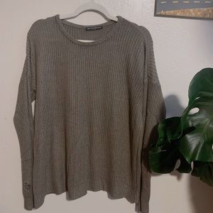 Brandy Melville Olive Green Sweater